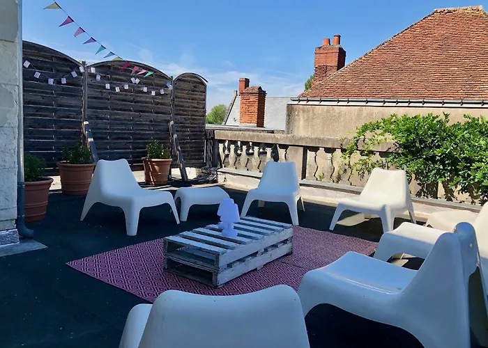 La Terrasse Des Bords Du Cher